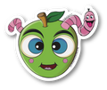 Livingtwokreate Sticker 🍏💚